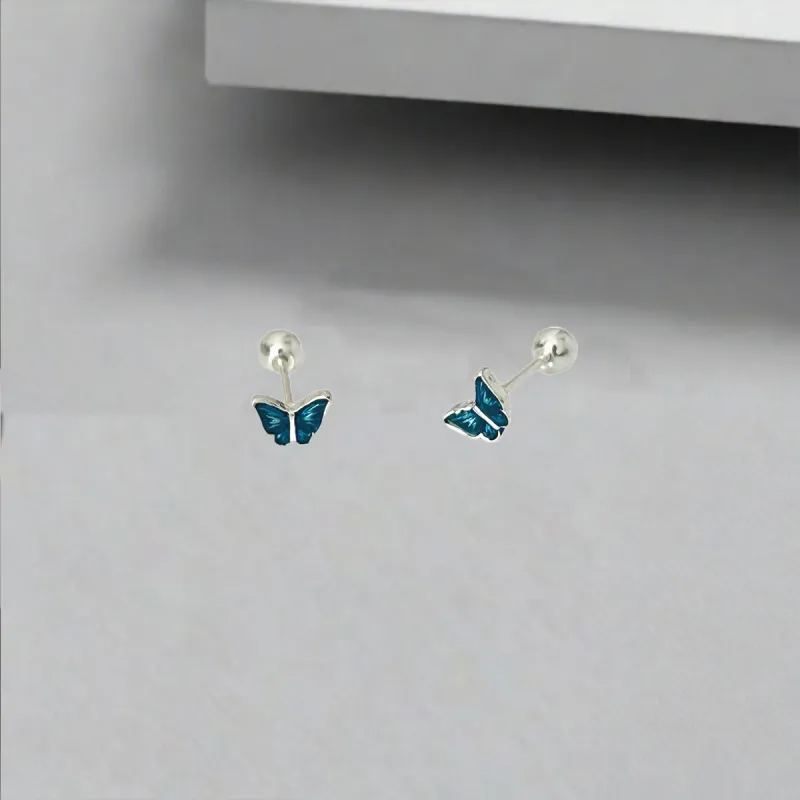 QIANFANGDAHUANGYE Alloy Stud Earrings Women's-3