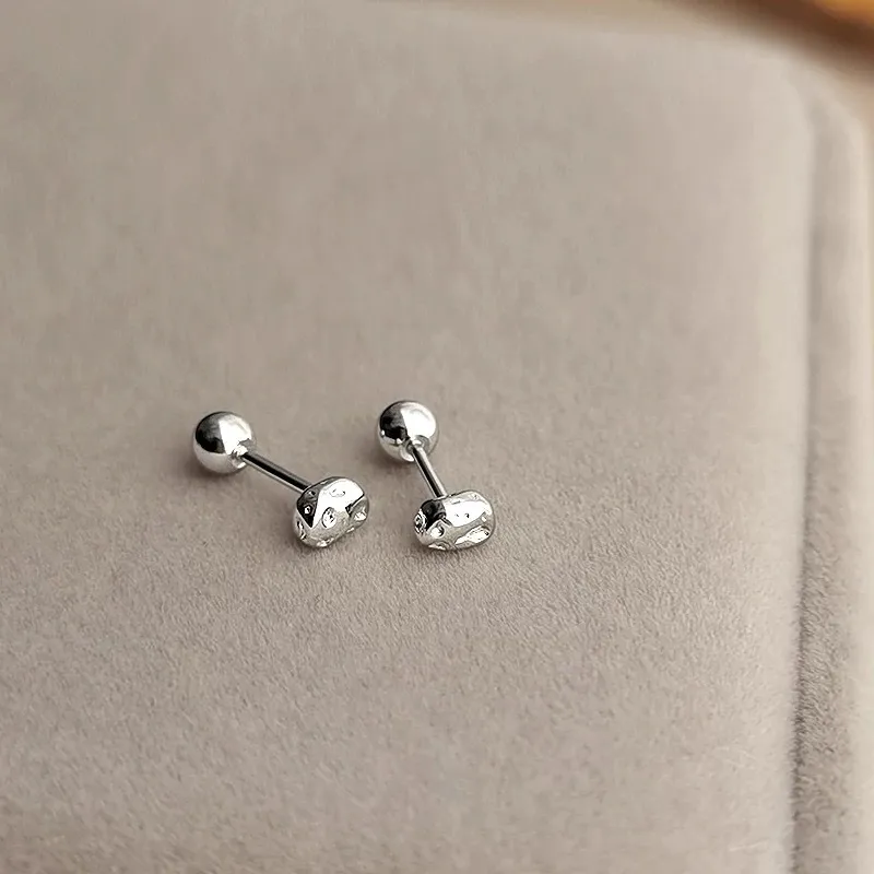 QIANFANGDAHUANGYE Alloy Stud Earrings Unisex-2