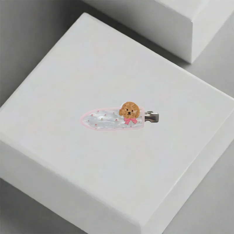 QIANFANGDAHUANGYE Resin Hair Clips Women's-17