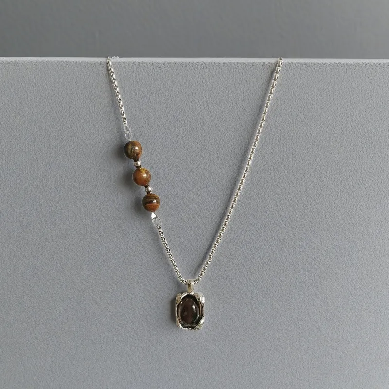 QIANFANGDAHUANGYE Titanium Steel Necklaces Women's-5