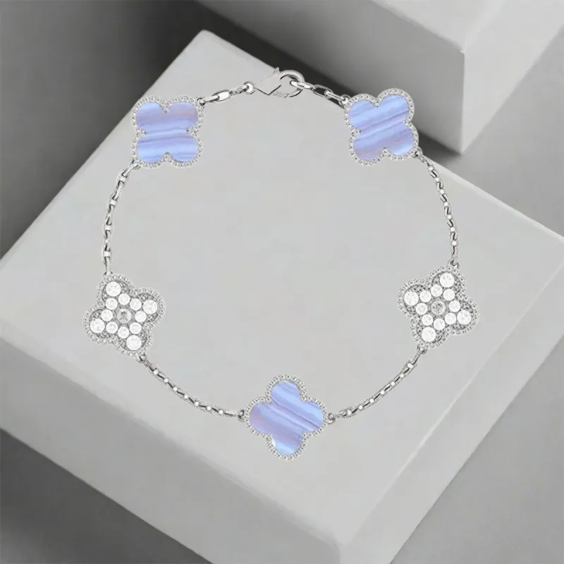 QIANFANGDAHUANGYE Zircon Bracelets Women's-4