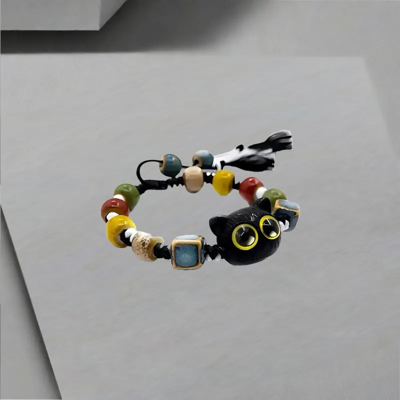 QIANFANGDAHUANGYE Resin Bracelets Unisex-5