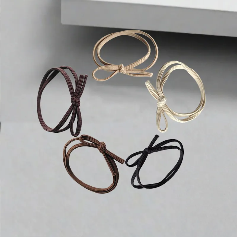QIANFANGDAHUANGYE Fabric Hair Tie Women's-4