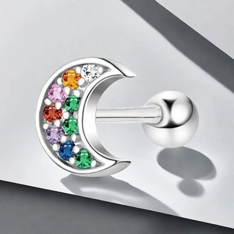 QIANFANGDAHUANGYE Alloy Stud Earrings Unisex-6