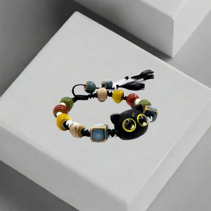 QIANFANGDAHUANGYE Resin Bracelets Unisex-4