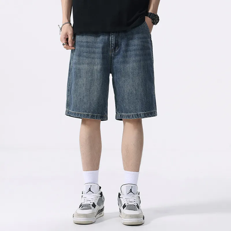 Jeep Shepherd Fashion Sports Collection Denim Shorts Unisex-5