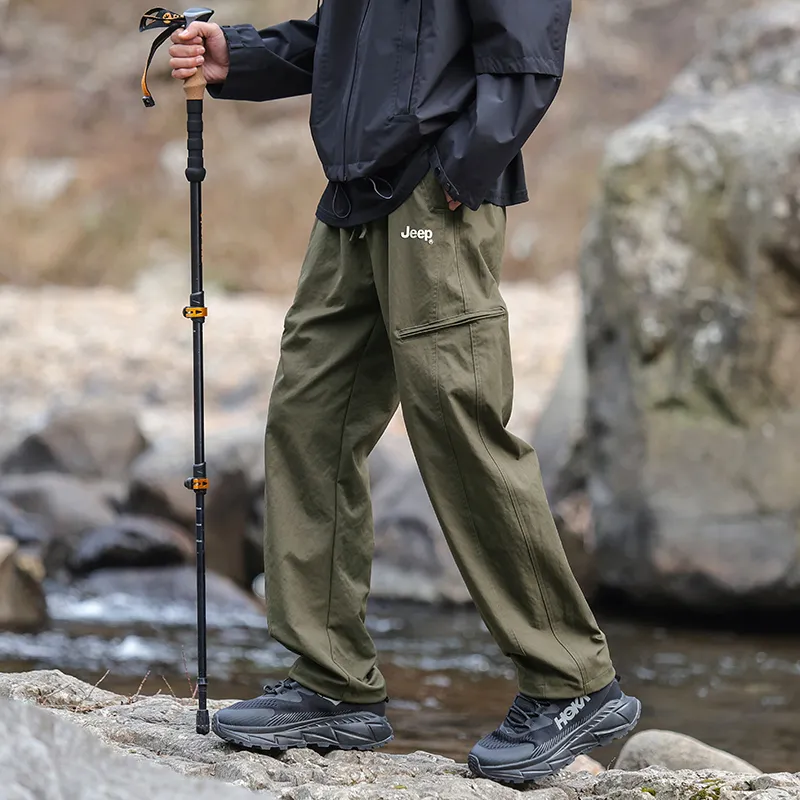Jeep Mustang Ice Blade Sun Protection Collection Casual Pants Unisex-2