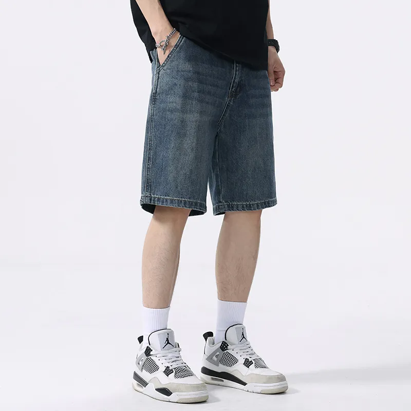 Jeep Shepherd Fashion Sports Collection Denim Shorts Unisex-7