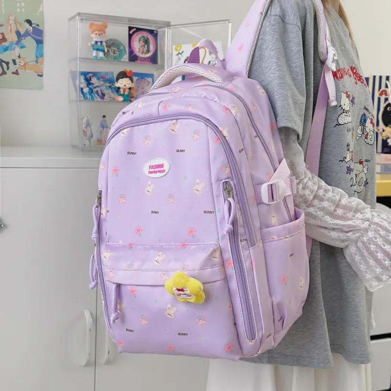 Homeboisportclub Polyester Backpack Women's Multicolor-12
