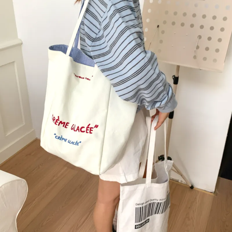 Homeboisportclub Canvas Bag, Tote Bag, Single Shoulder Bag Unisex Red/Blue-7