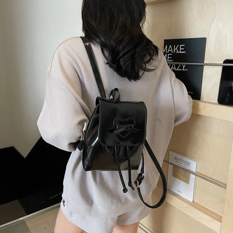 Homeboisportclub PU Backpack Unisex Black/White/Blue/Ecru-22