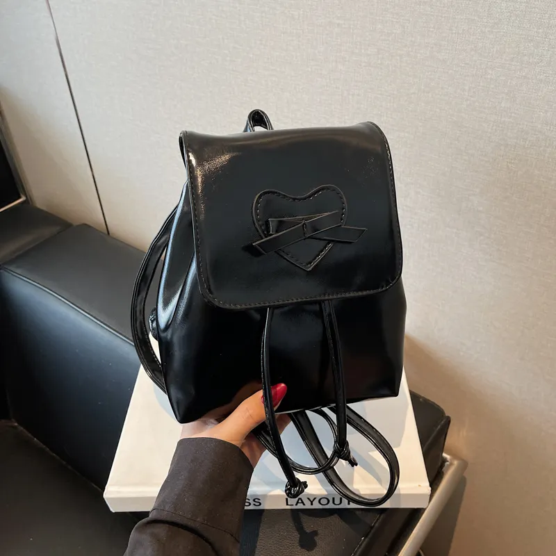 Homeboisportclub PU Backpack Unisex Black/White/Blue/Ecru-19