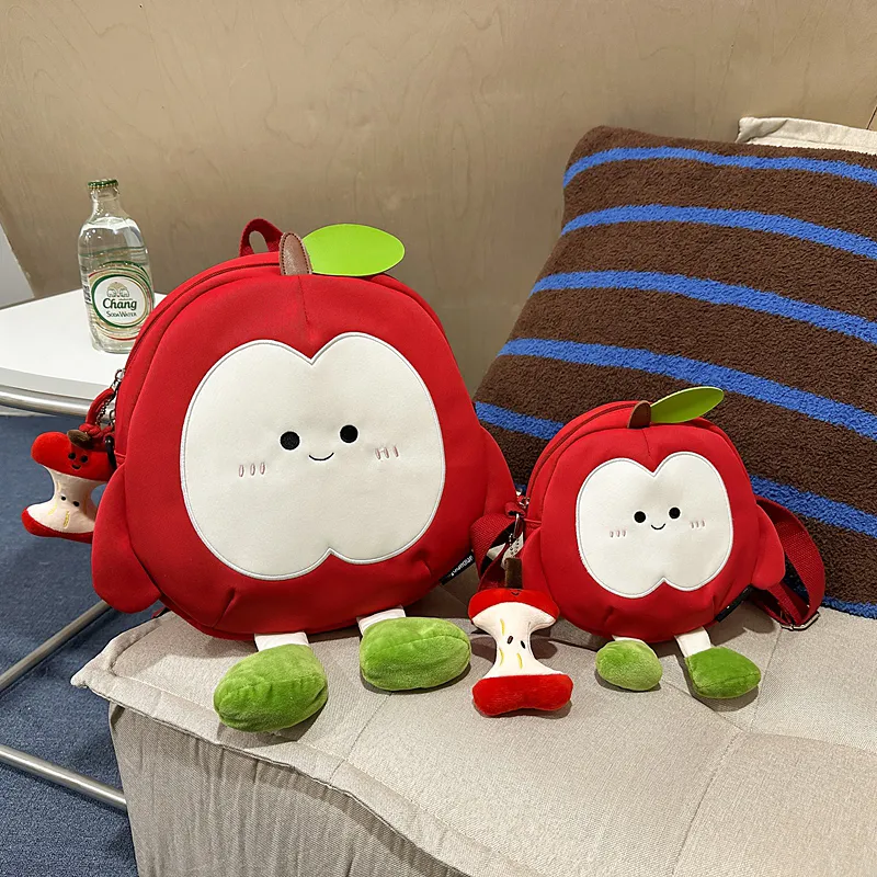 Homeboisportclub Nylon Backpack Women's Red Apple/Green Apple-1