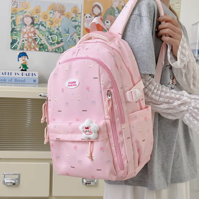 Homeboisportclub Polyester Backpack Women's Multicolor-5