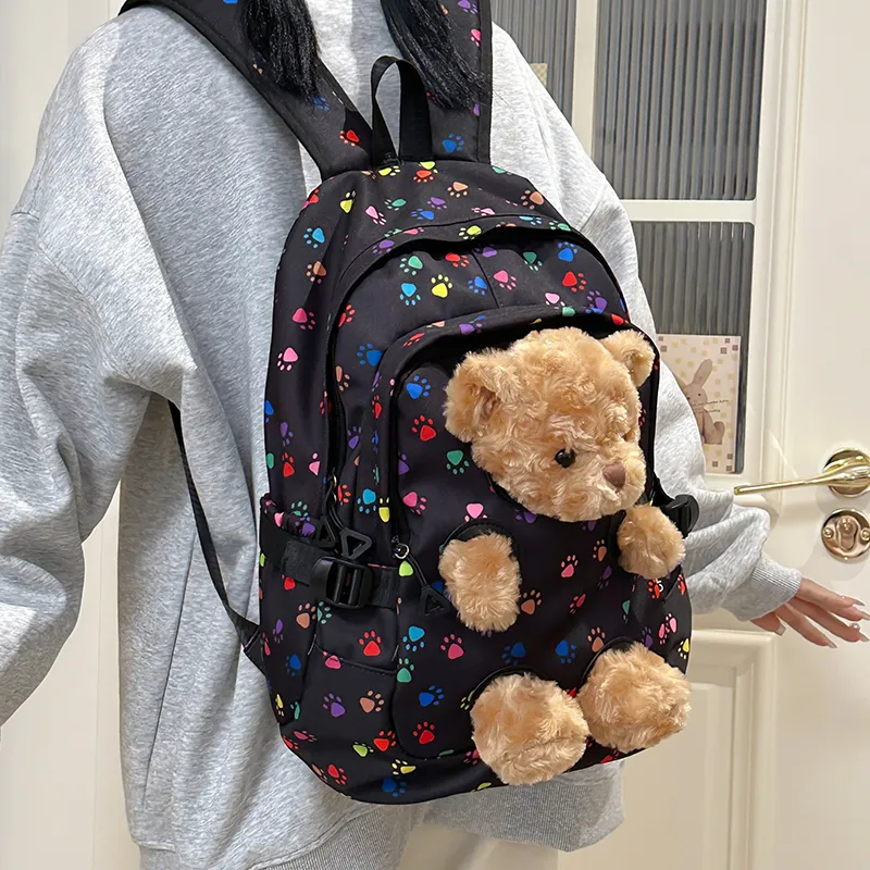 Homeboisportclub Nylon Backpack Unisex White/Black-6
