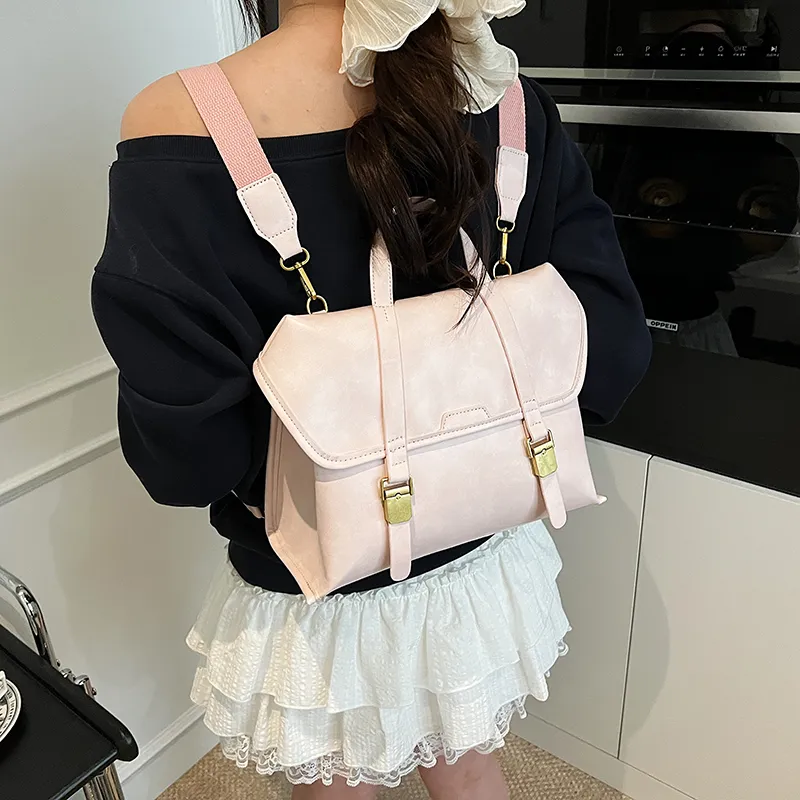 Homeboisportclub PU Backpack Regular Women's Multicolor-22