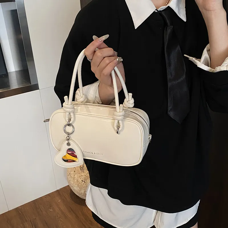 Homeboisportclub PU Handbag Regular Women's Black/Pink/White/Yellow-7