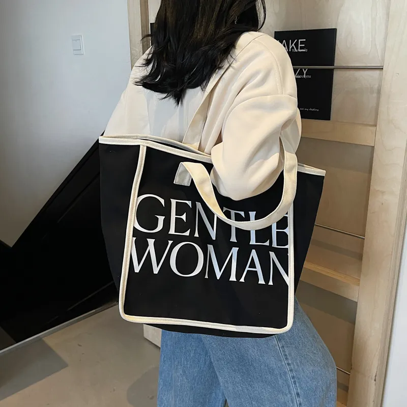 Homeboisportclub Fabric Tote Bag, Shopping Bag, Handbag, Shoulder Bag Regular Women's Multicolor-27