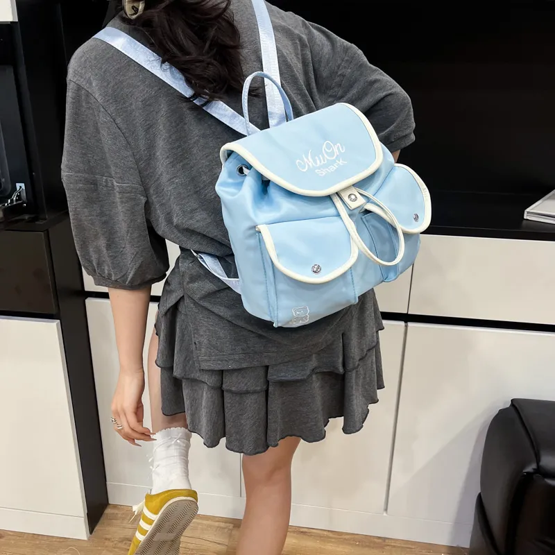 Homeboisportclub Nylon Fabric Backpack Women's Multicolor-14