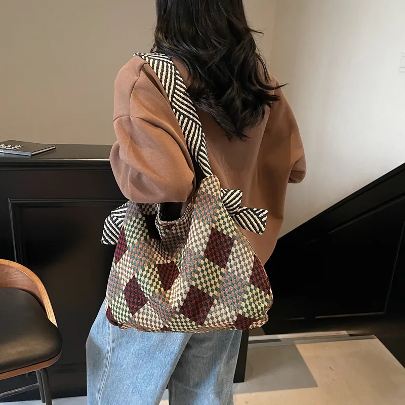 Homeboisportclub Fabric Tote Bag, Shopping Bag, Shoulder Bag Women's Multicolor-20