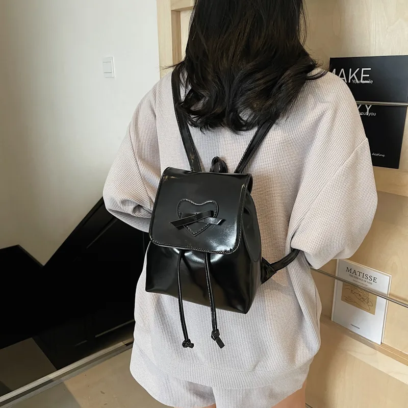 Homeboisportclub PU Backpack Unisex Black/White/Blue/Ecru-23
