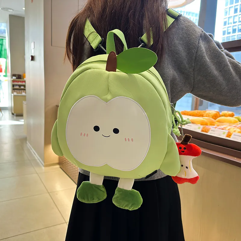 Homeboisportclub Nylon Backpack Women's Red Apple/Green Apple-8
