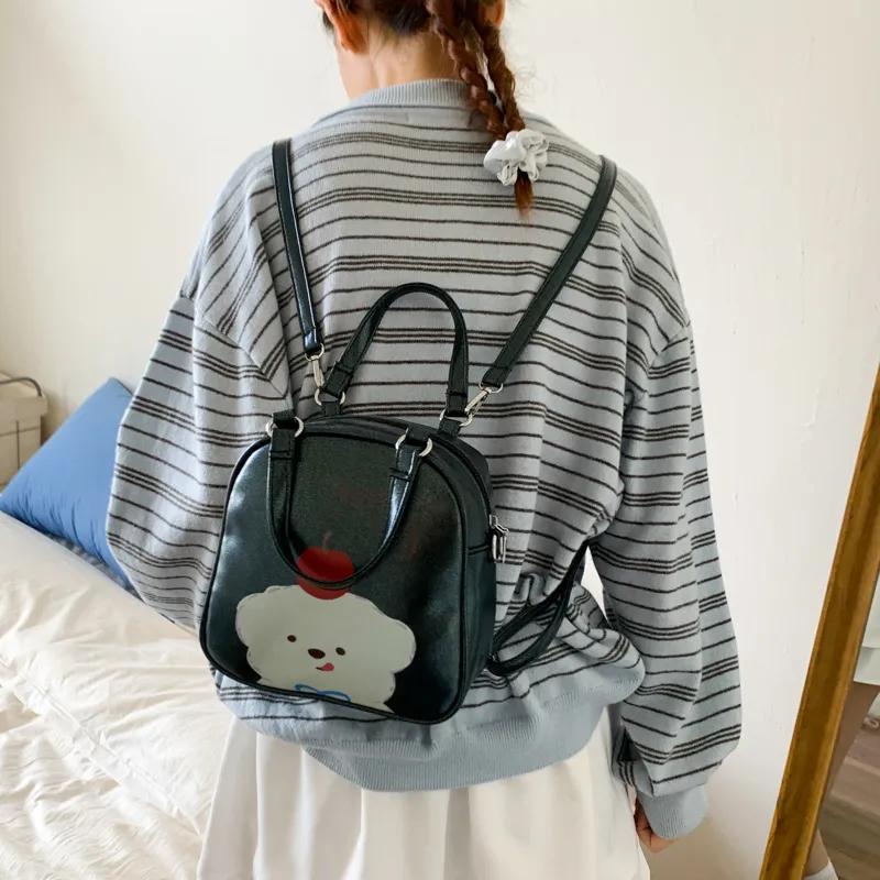 Homeboisportclub PU Backpack Women's Multicolor-13