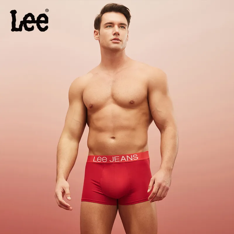 Lee Sunset 2.0 Galaxy Underwear Gift Boxes Men's Combo Set Good Luck Red-5