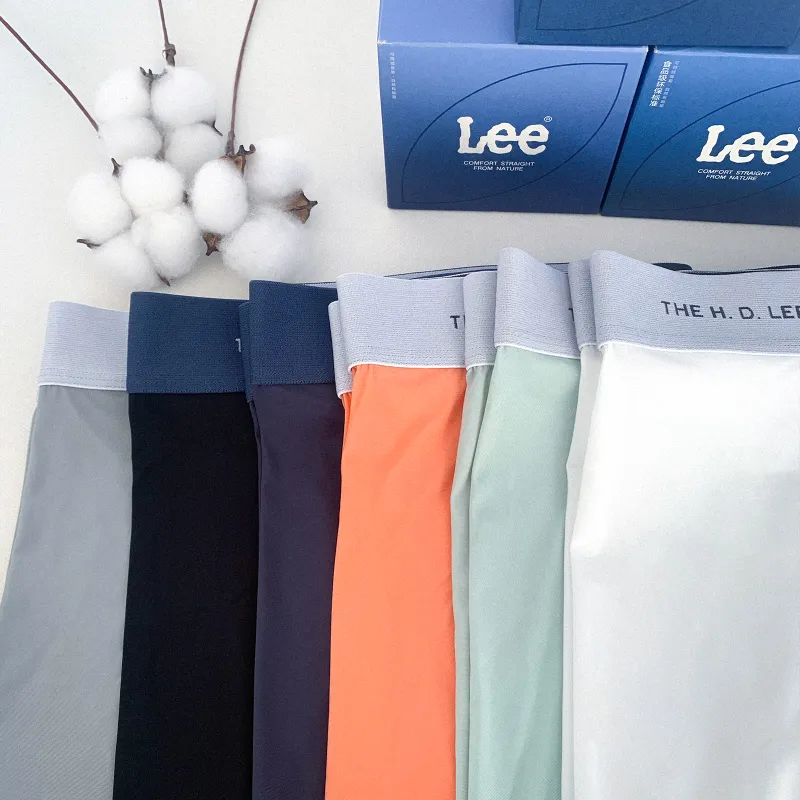 Lee SS25 INDIGO Underwear Gift Box Men's 4 Pack-4