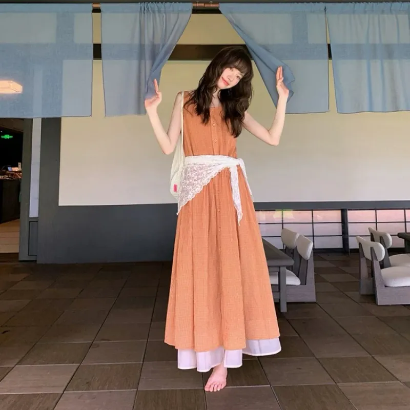 KYKW Sleeveless Dresses Women's-5