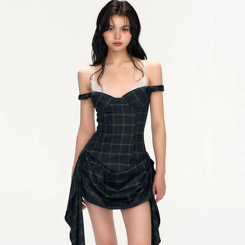 KYKW Slip Dresses Women's Image Color-4