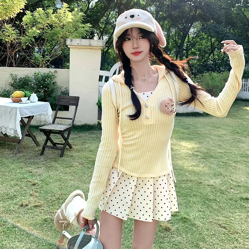 KYKW Dress Women's Light Yellow-6