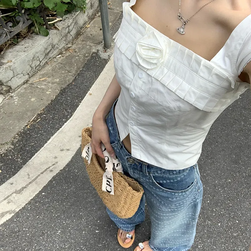 KYKW Shirts Women's White-5