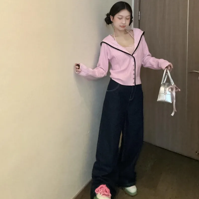KYKW Knitwear Women's Pink-3