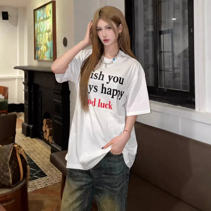 KYKW Drop Shoulder Sleeve T Shirt Women's-7