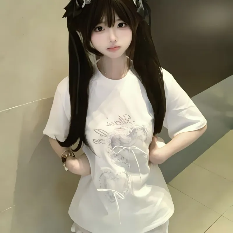 KYKW T Shirts Women's White-3
