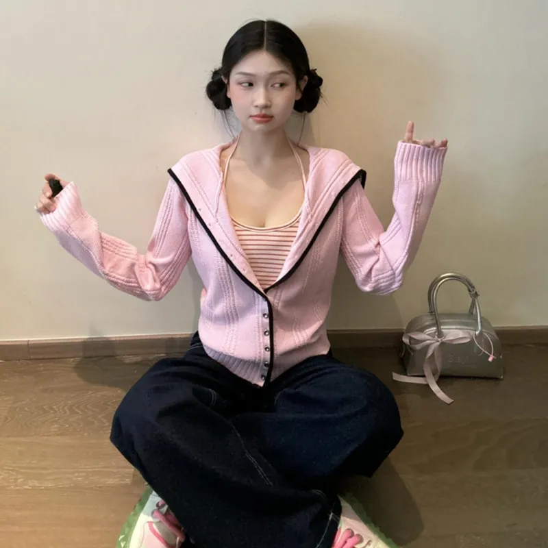 KYKW Knitwear Women's Pink-6