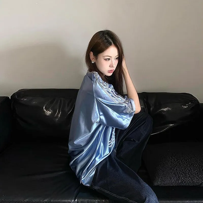 KYKW T Shirts Women's Blue-4