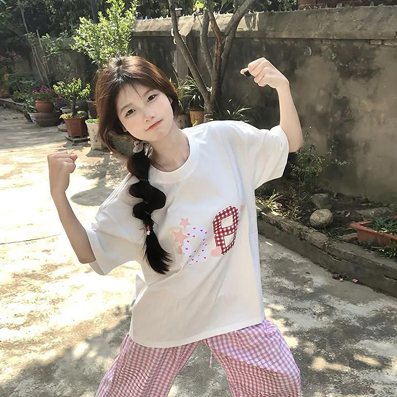 KYKW T Shirts Women's White-5