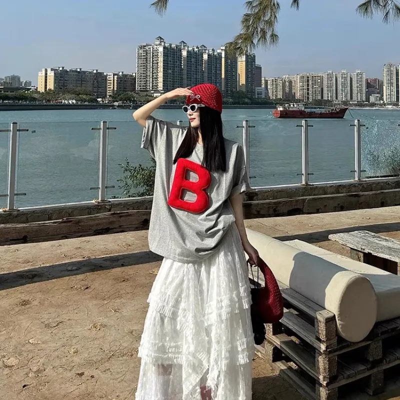 KYKW Casual Long Skirts Women's-7