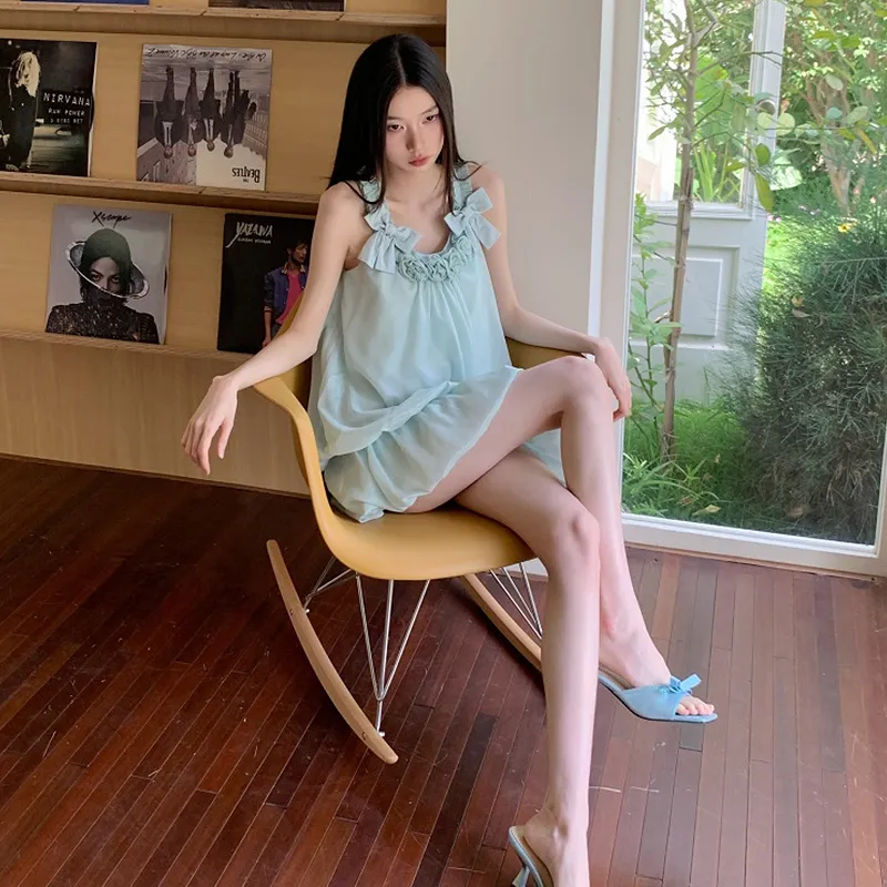 KYKW Slip Dresses Women's Mint Green-3