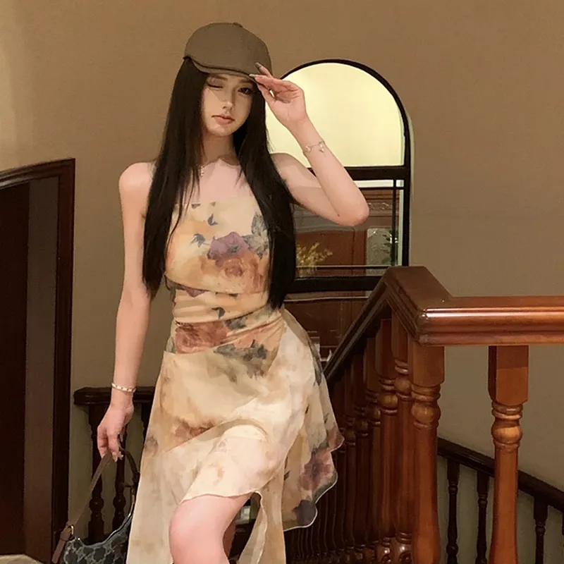 KYKW Slip Dresses Women's Image Color-2
