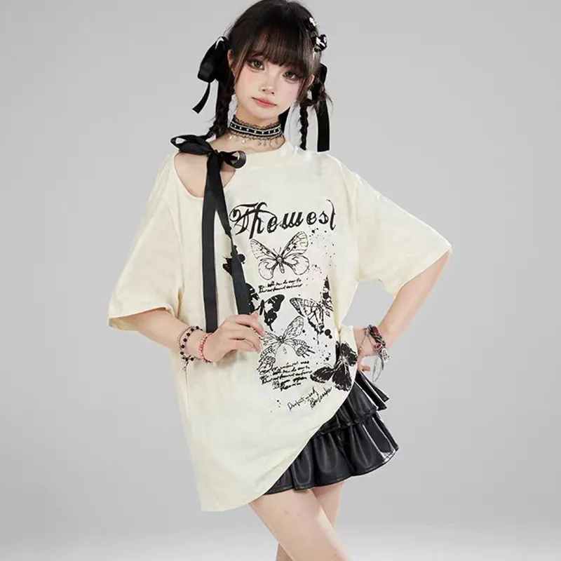 KYKW Regular T Shirt Women's Apricot-2