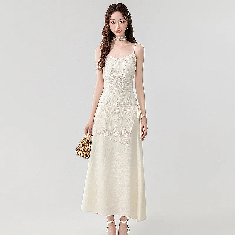 KYKW Slip Dresses Women's Apricot-4