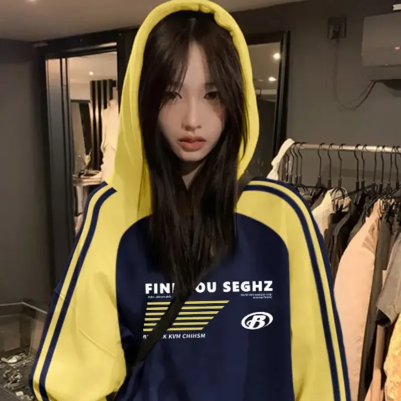 KYKW Sweatshirt Unisex Yellow & Navy Blue-2