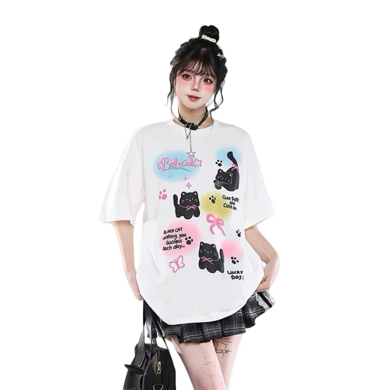 KYKW Drop Shoulder Sleeve T-Shirt Women's-7