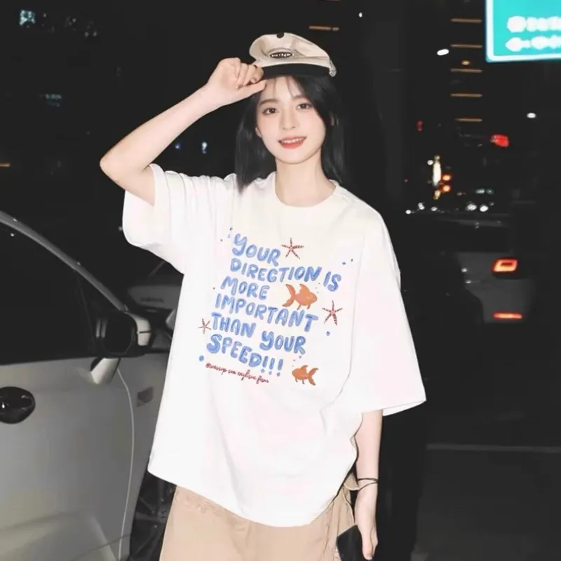 KYKW T Shirts Women's White-4