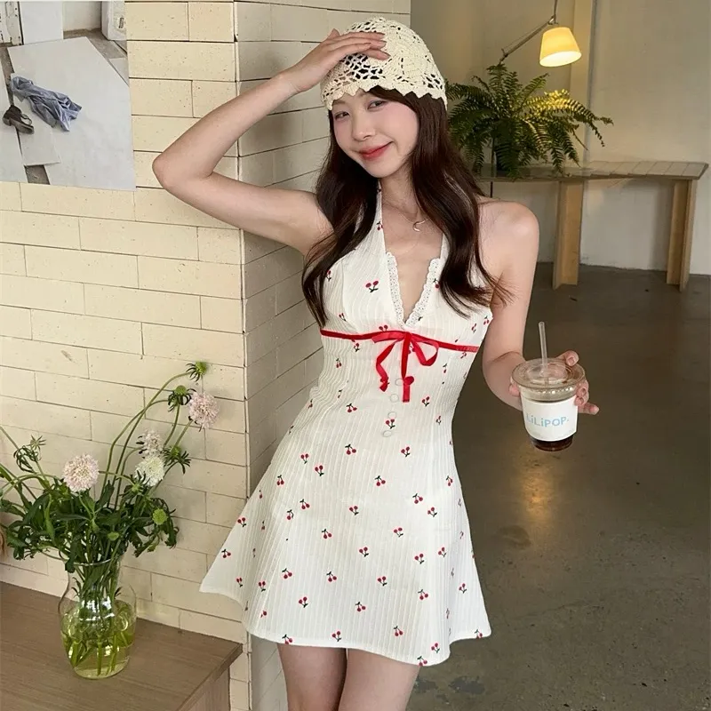 KYKW Slip Dresses Women's White-1