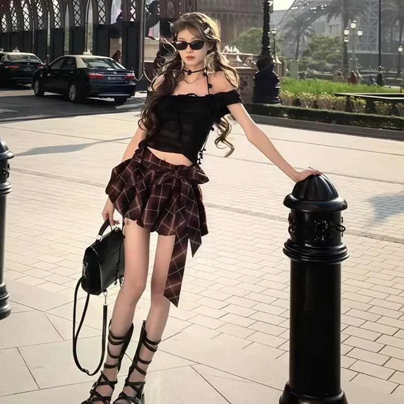 KYKW Two Piece Skirt Sets Women's-5