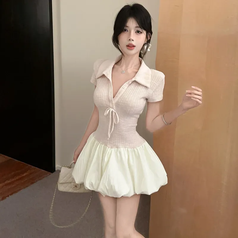 KYKW Short Sleeved Dress Women's-5
